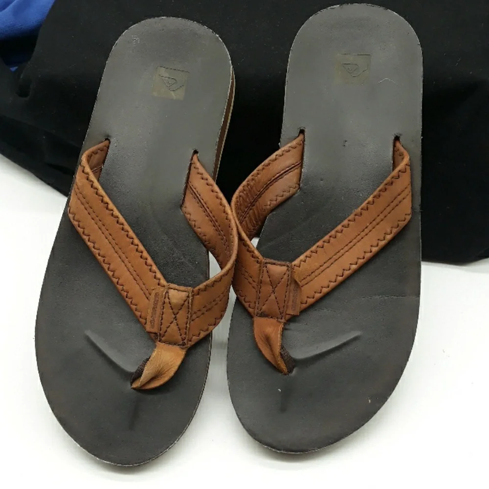 QUICKSILVER  BROWN SANDALS